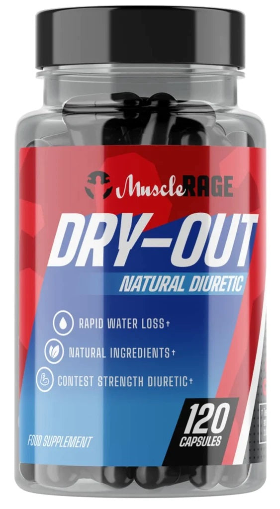 Muscle Rage Dry-Out 120 Caps