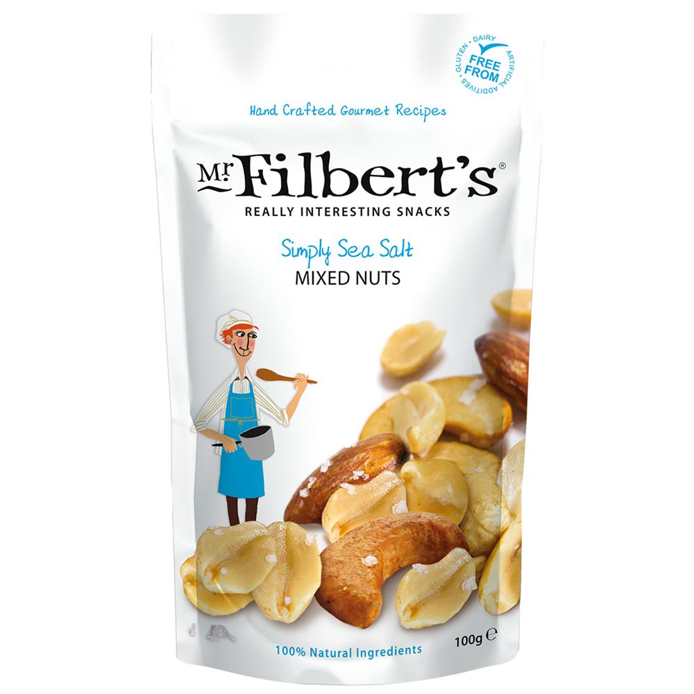 Mr Filberts_10% OFF Mr Filberts Simply Sea Salt Mixed Nuts 100g-pack of 12