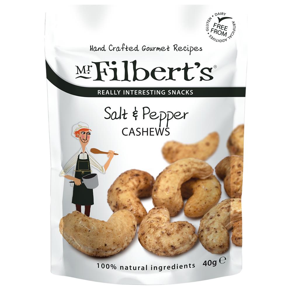 Mr Filberts_Salt and Pepper Cashews 40g-pack of 20
