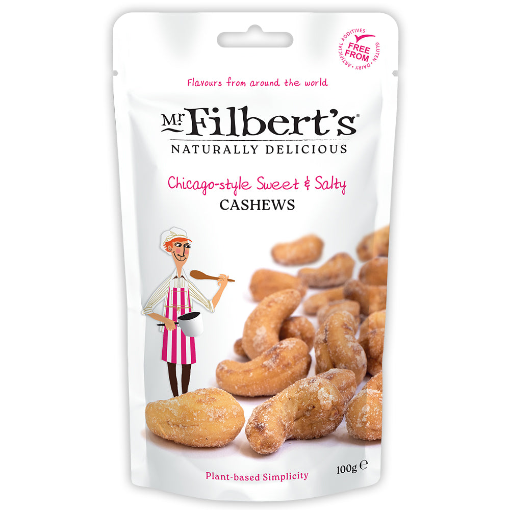Mr Filberts_Sweet and Salty Cashews 100g-pack of 12