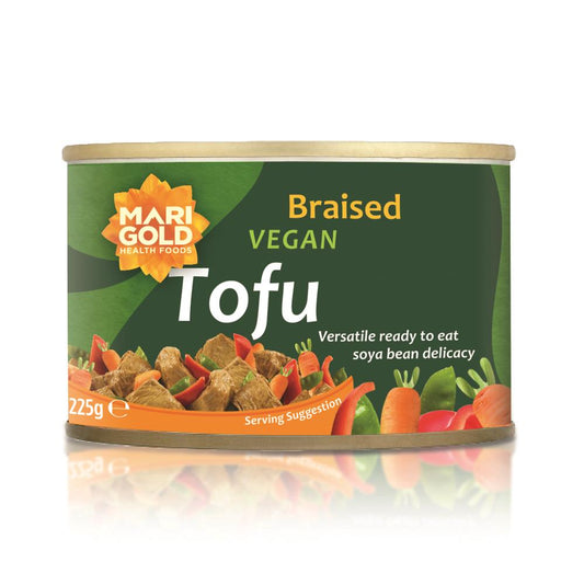 Marigold_Braised Tofu Canned 225g Vegan Gluten Free