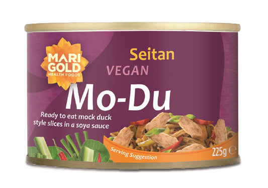 Marigold_Mo-Du Braised Seitan Slices Canned 225g Vegan