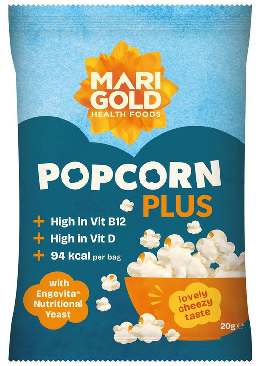Marigold_Popcorn Plus - Healthier Tasty Treat with Benefits - 20g-Pack of 6