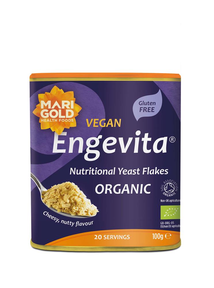 Marigold_Organic Engevita Yeast Flakes Purple 100g