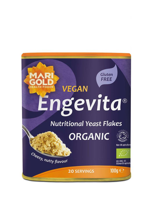Marigold_Organic Engevita Yeast Flakes Purple 100g