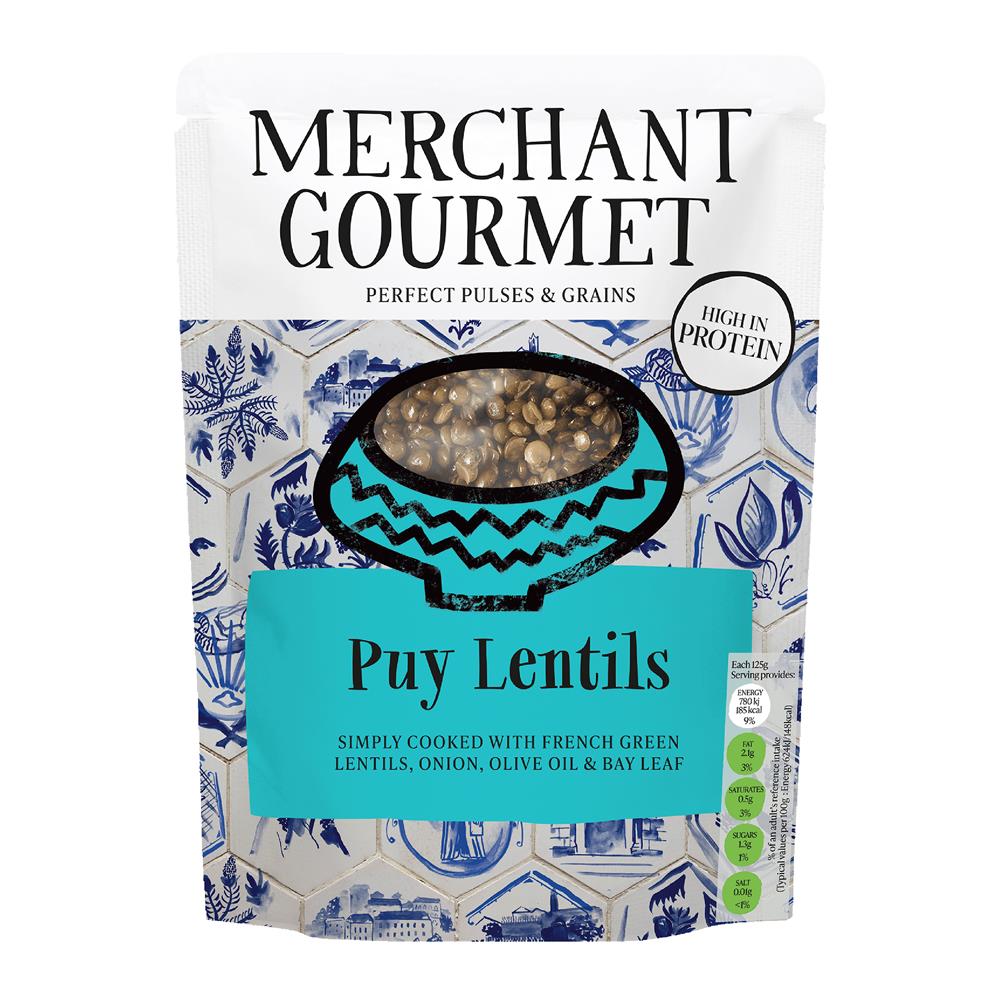 Merchant Gourmet_Puy Lentils Ready to Eat 250g-pack of 6