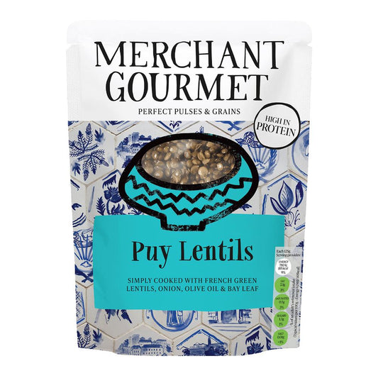 Merchant Gourmet_Puy Lentils Ready to Eat 250g-pack of 6
