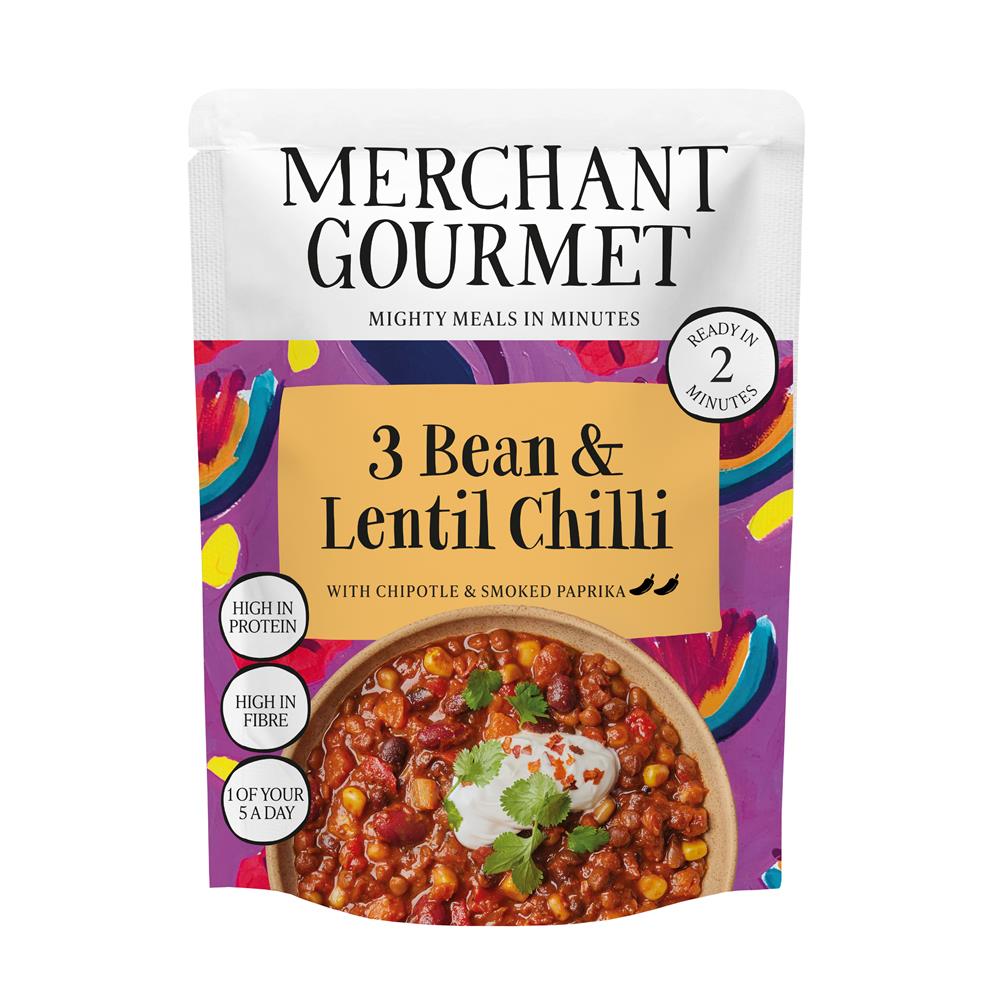 Merchant Gourmet_3-Bean & Lentil Chilli 280g