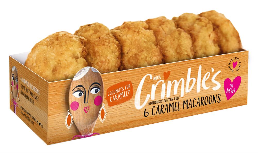 Mrs Crimbles_Gluten Free Caramel Macaroons 6 Pieces