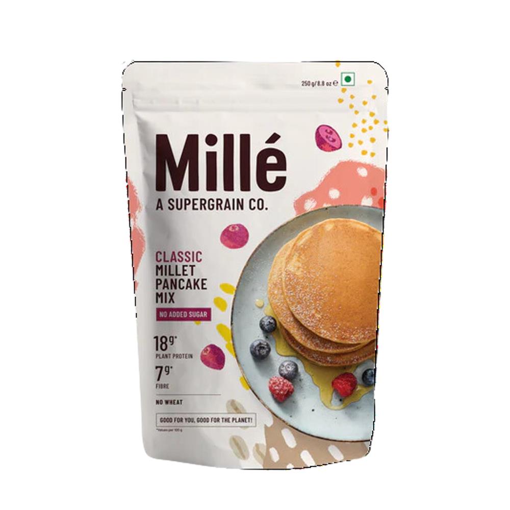 Mille Supergrains_Mille Classic 17g Plant Protein Pancake Mix 250g