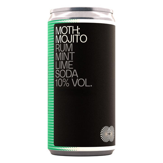 MOTH_MOTH: Mojito 10% 200ml-pack of 12