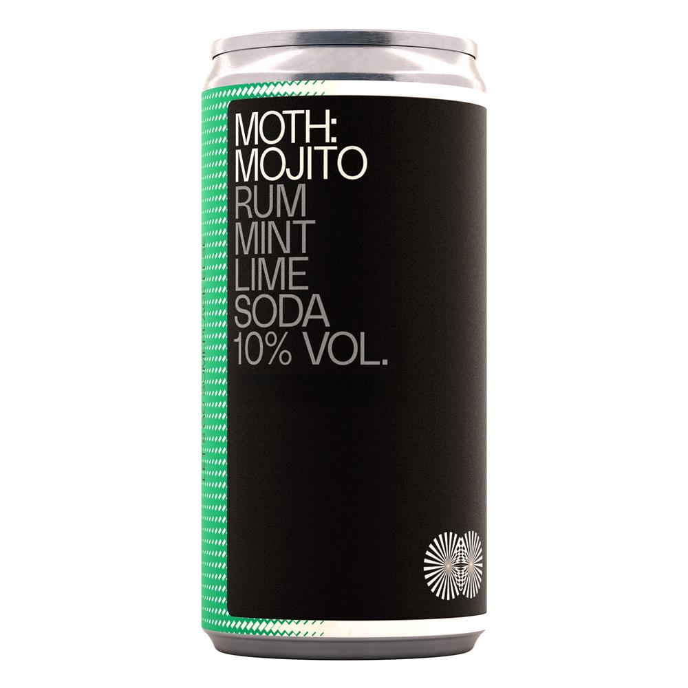 MOTH_MOTH: Mojito 10% 200ml-Pack of 12