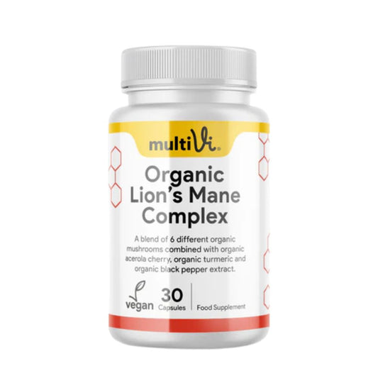 MultiVi_Organic Lions Mane Complex Supplement. 30 capsules