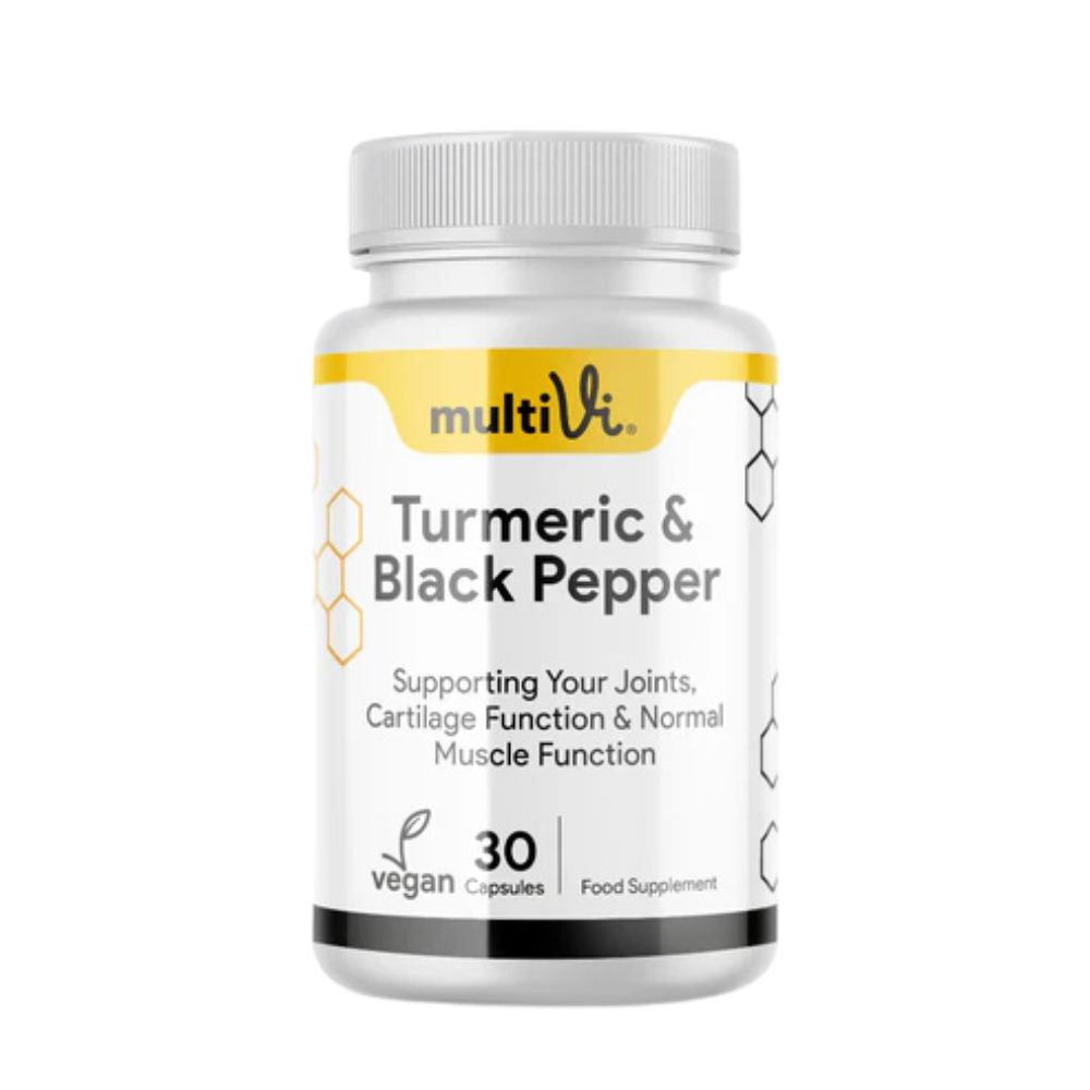 MultiVi_Turmeric & Black Pepper Supplement. 30 capsules