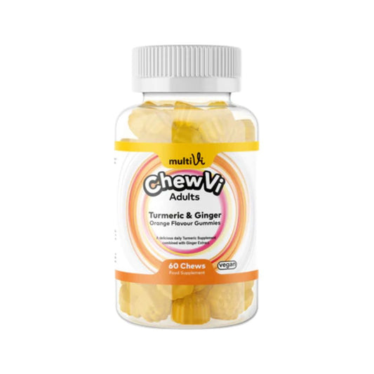 MultiVi_Turmeric & Ginger Gummies Orange Flavour. 60 gummies