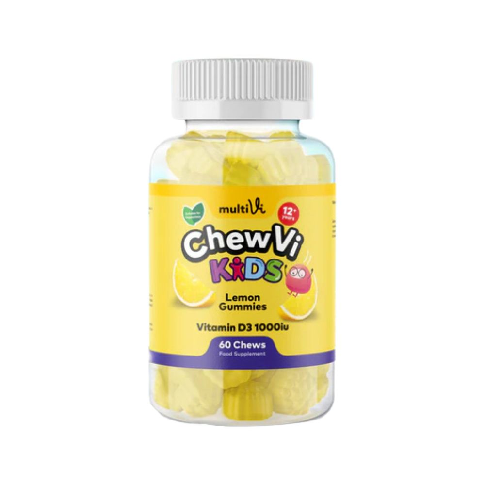 MultiVi_Vitamin D3 Gummies Lemon Flavour For Kids. 60 gummies
