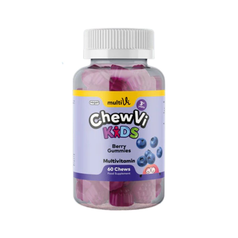 MultiVi_Multivitamin Gummies Berry Flavour For Kids. 60 gummies