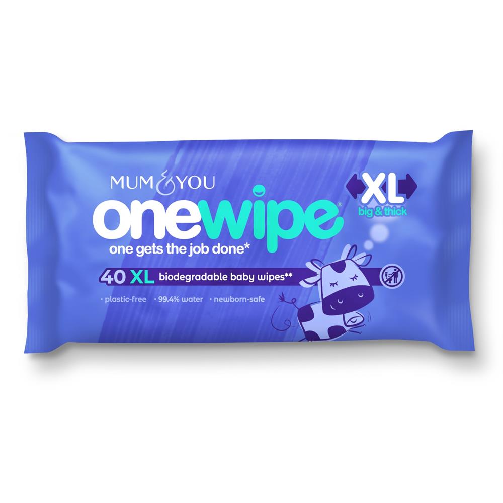 Mum & You_Onewipe Extra large big & thick biodegradable wipes