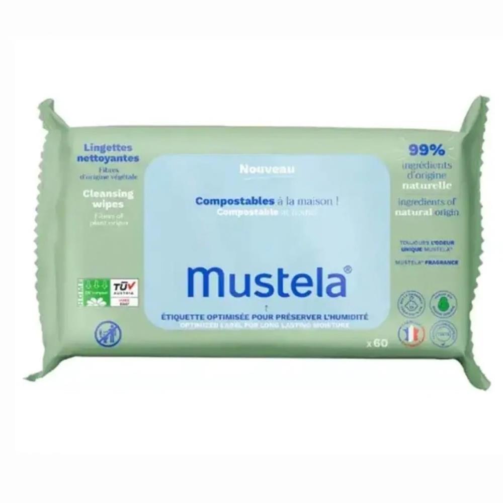 Mustela_Cleansing Wipes 60 Wipes