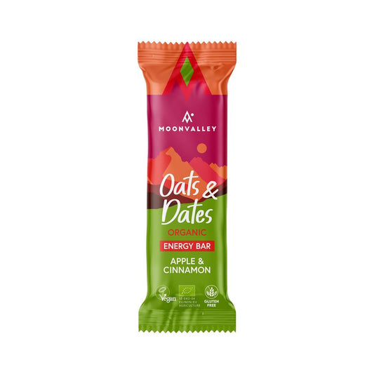 Moonvalley_Organic Gluten-free Energy Bar Apple & Cinnamon 50g