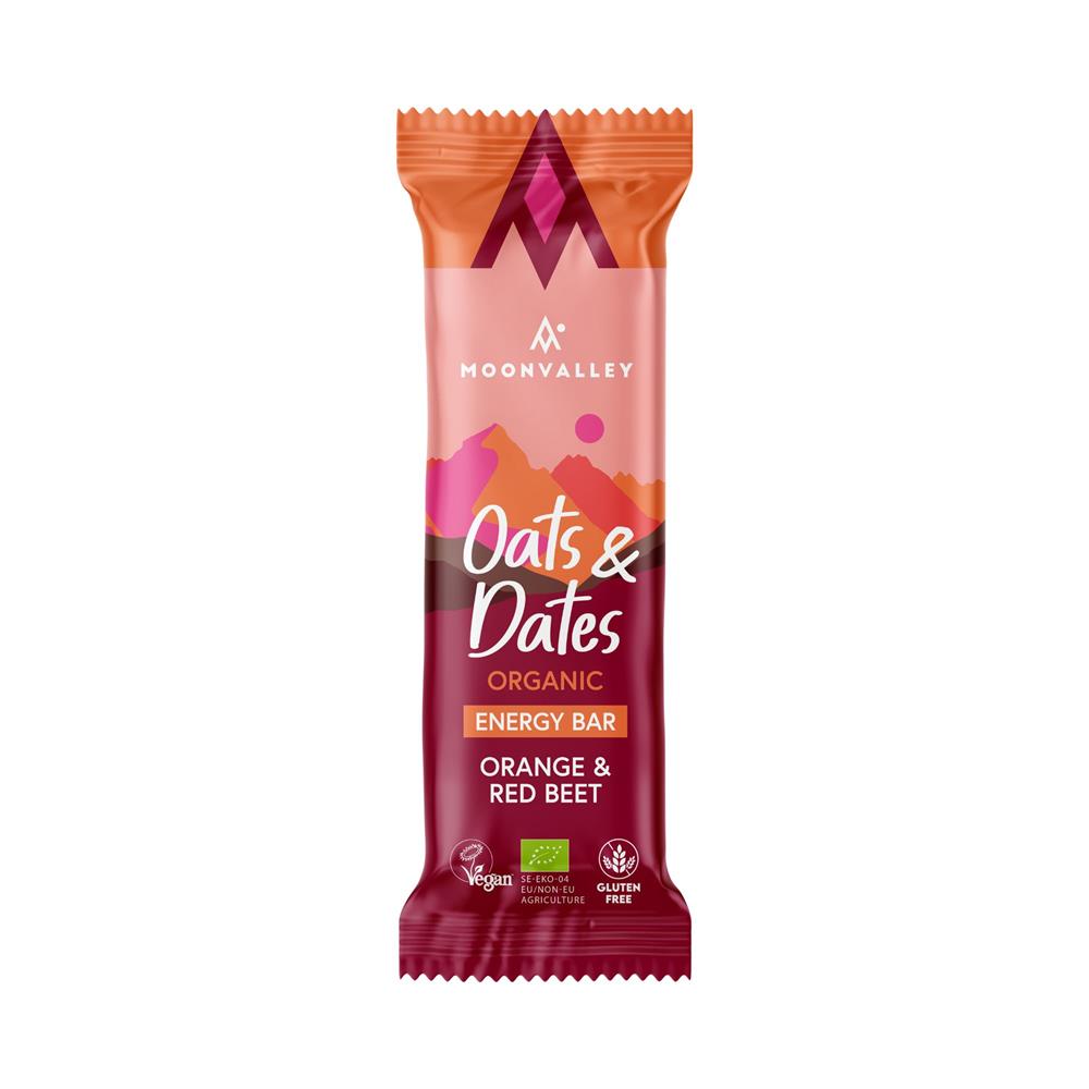 Moonvalley_Organic Gluten-free Energy Bar Orange & Red Beets 50g