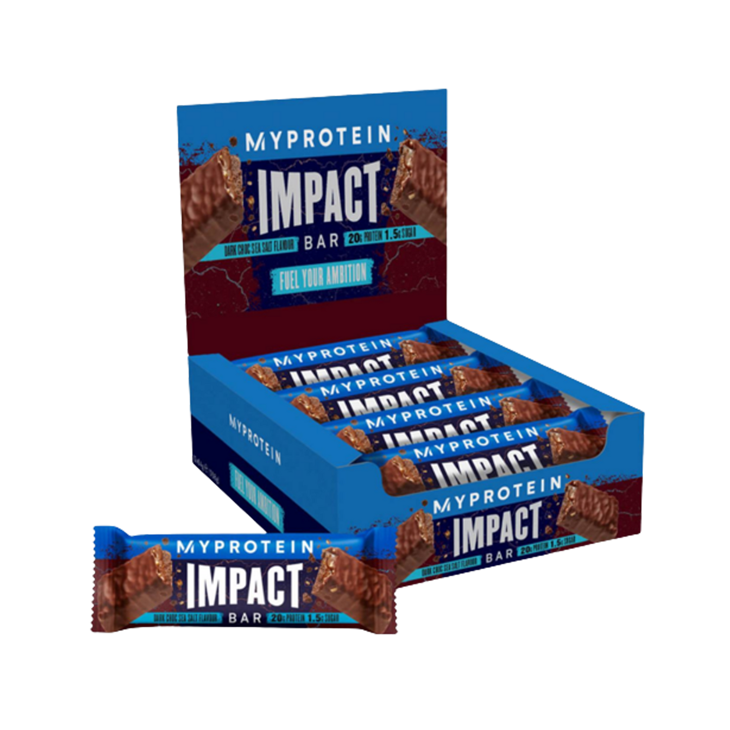 MyProtein Impact Protein Bar 12x64g Caramel