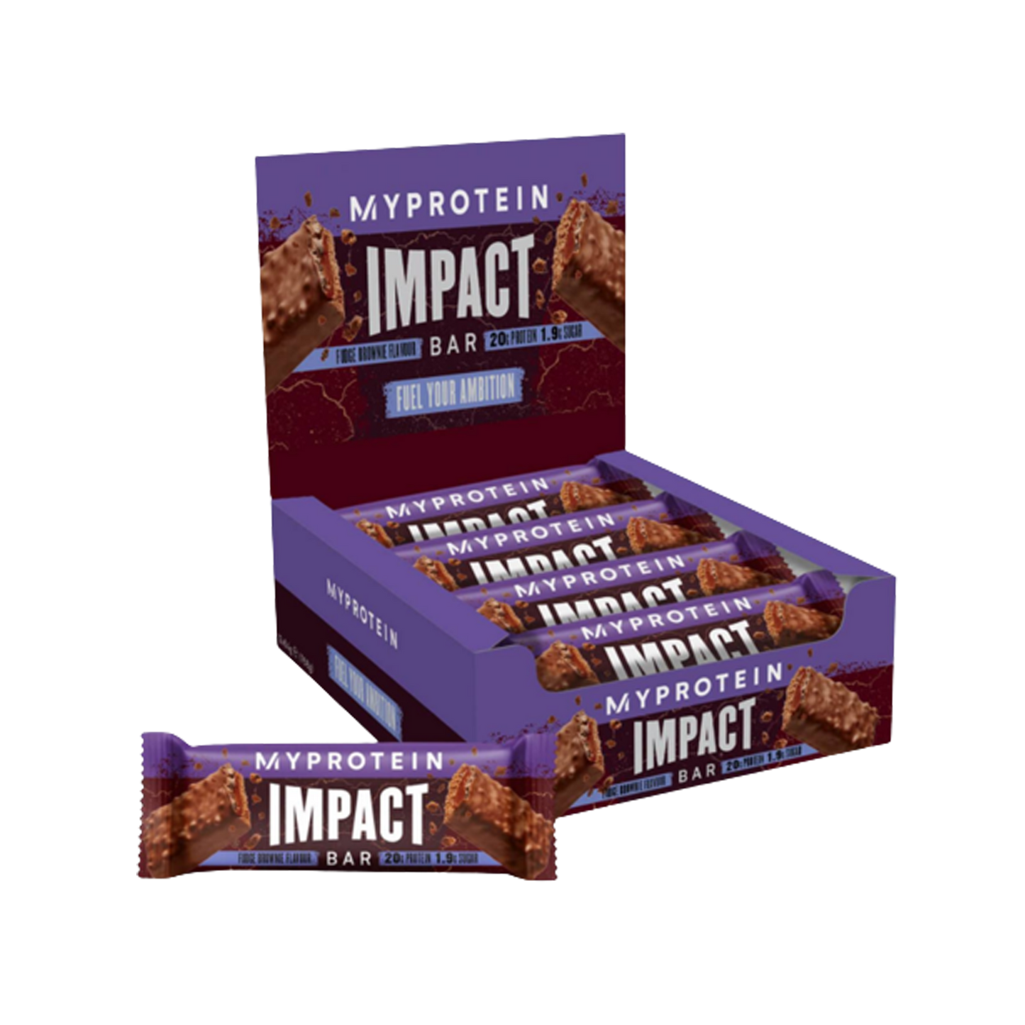 MyProtein Impact Protein Bar 12x64g Caramel