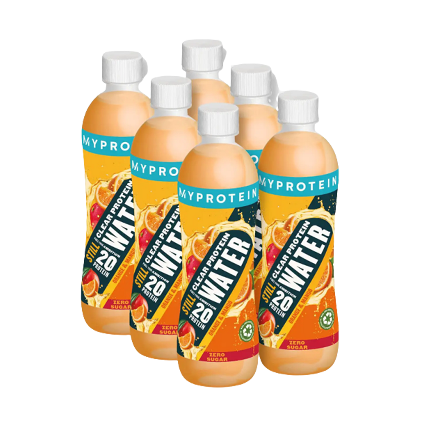 MyProtein Clear Protein Water RTD 6x500ml Peach Tea