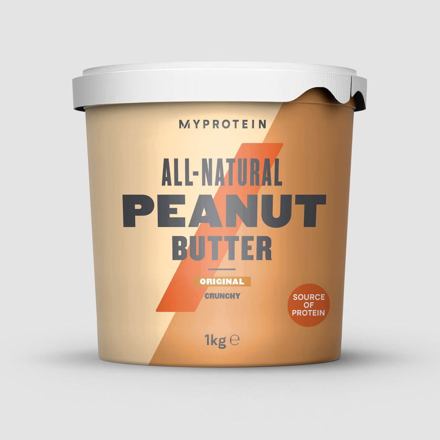 MyProtein All-Natural Peanut Butter 1kg Crunchy
