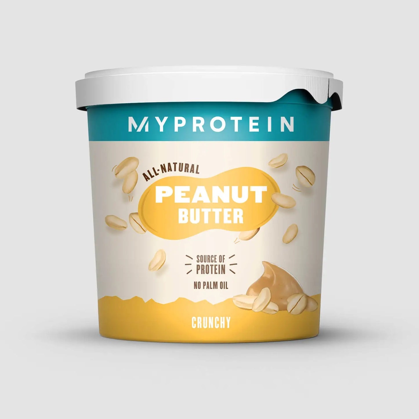 MyProtein All-Natural Peanut Butter 1kg Crunchy