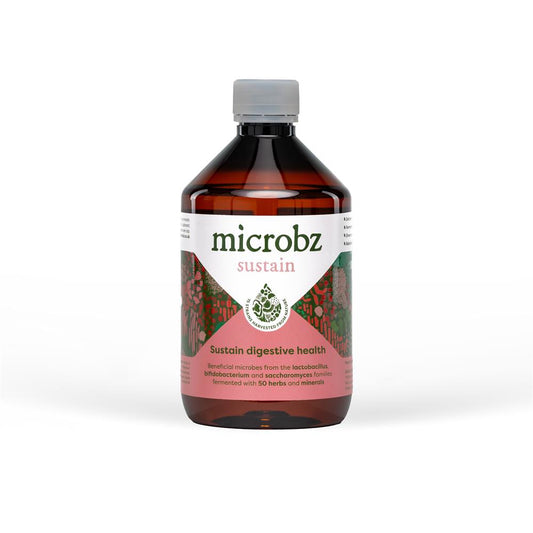 microbz_Sustain: liquid probiotic. 475ml