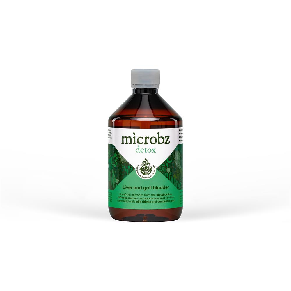 microbz_Detox: liquid probiotic. 475ml