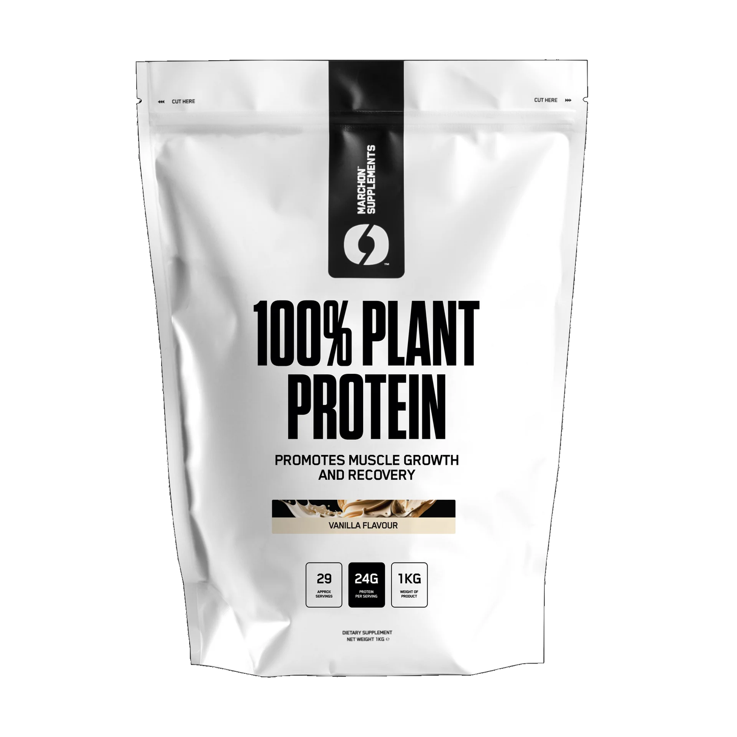 Marchon Supplement 100% Plant Protein 1kg Chocolate