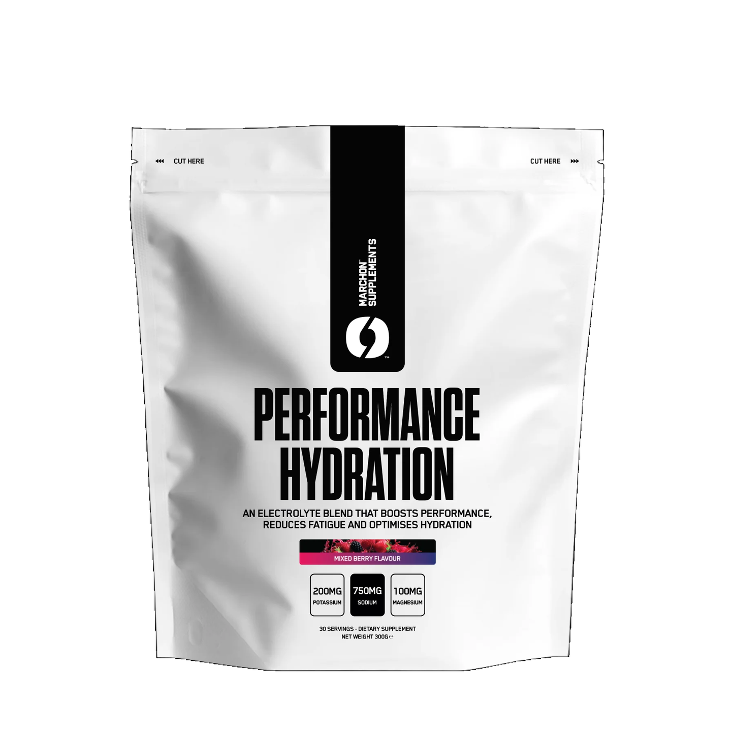 Marchon Supplement Performance Hydration 300g Mixed Berry