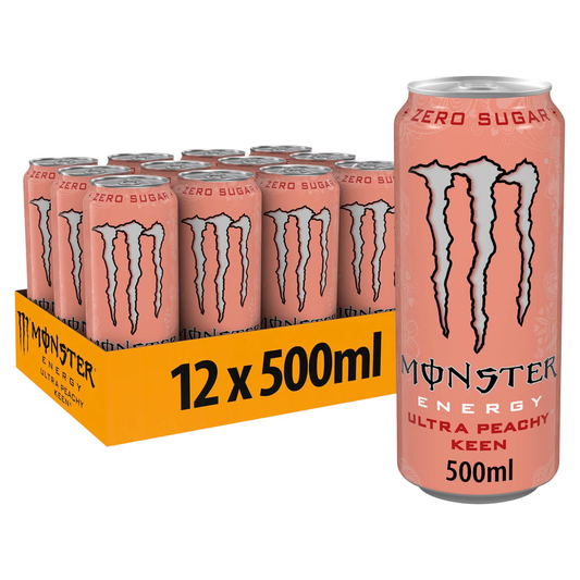 Monster Energy Ultra 12x500ml Peachy Keen