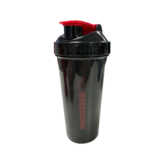 Murdered Out Smartshake Shaker 600ml Black & Red