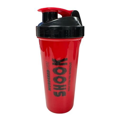 Murdered Out Smartshake Shook Shaker 600ml Red & Black