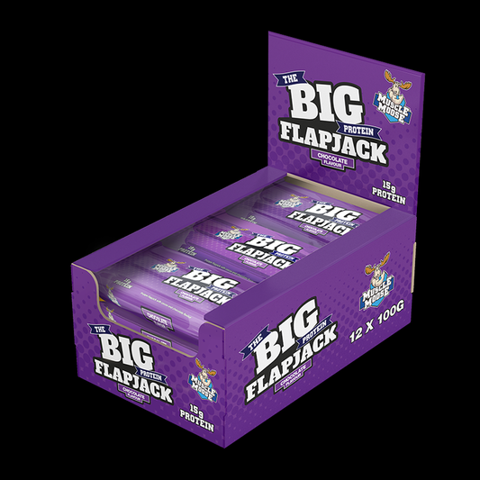 Muscle Moose Big Protein Flapjack 12x100g Chocolate