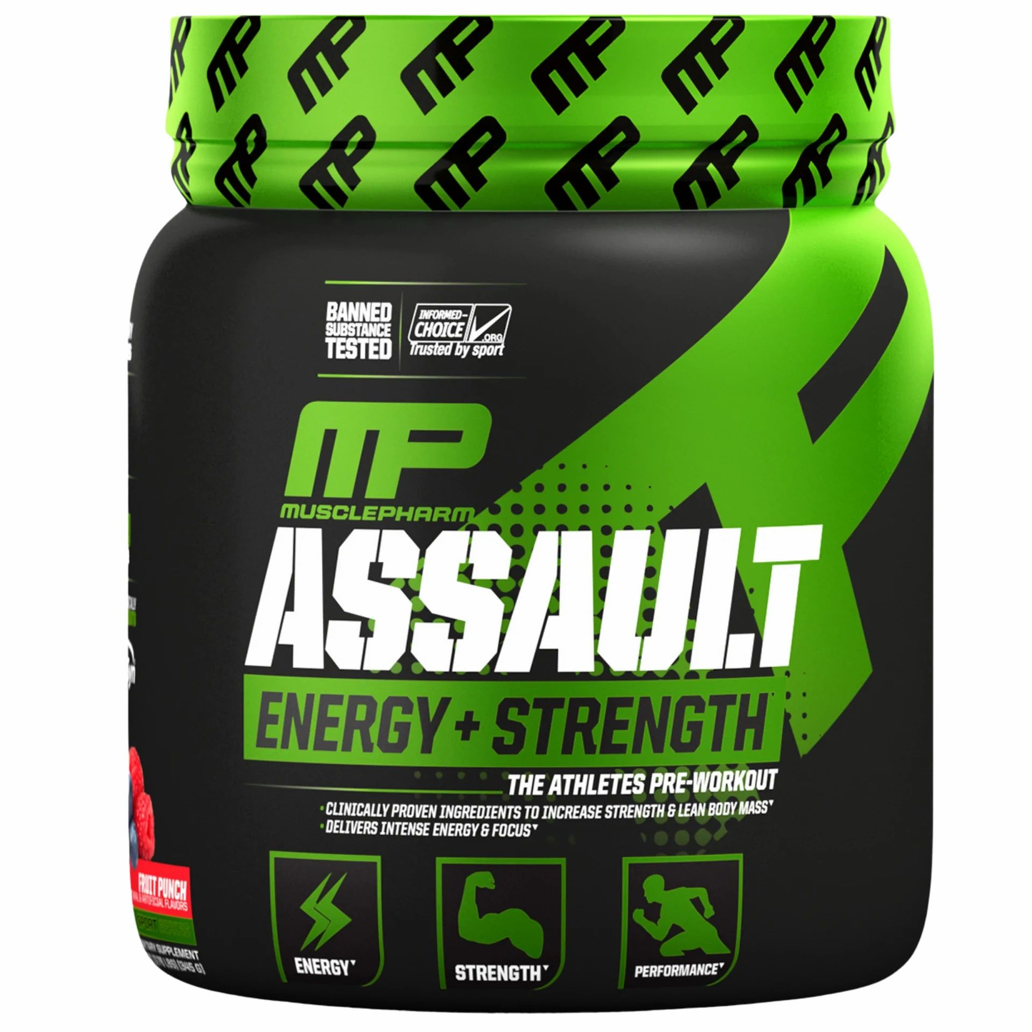 MusclePharm Assault Energy 345g Fruit Punch