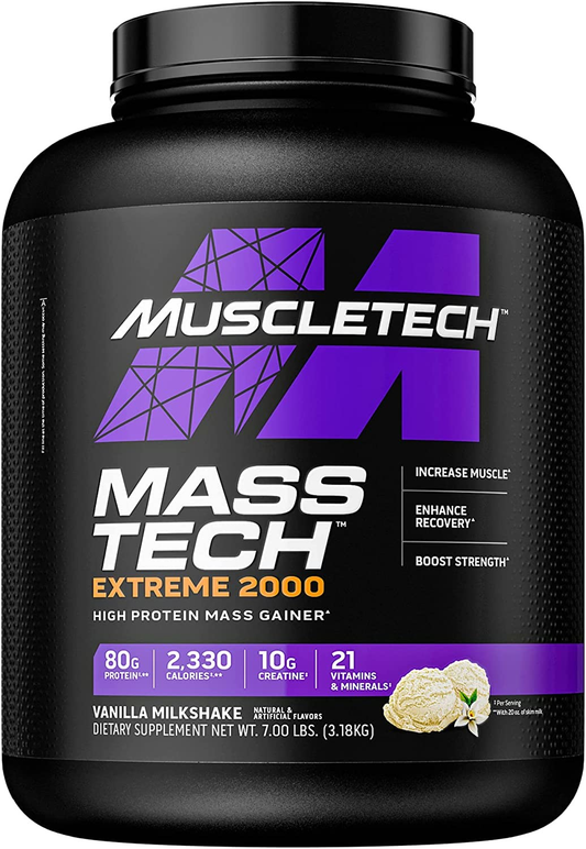 Muscletech Mass Tech Extreme 3.18kg Vanilla Milkshake