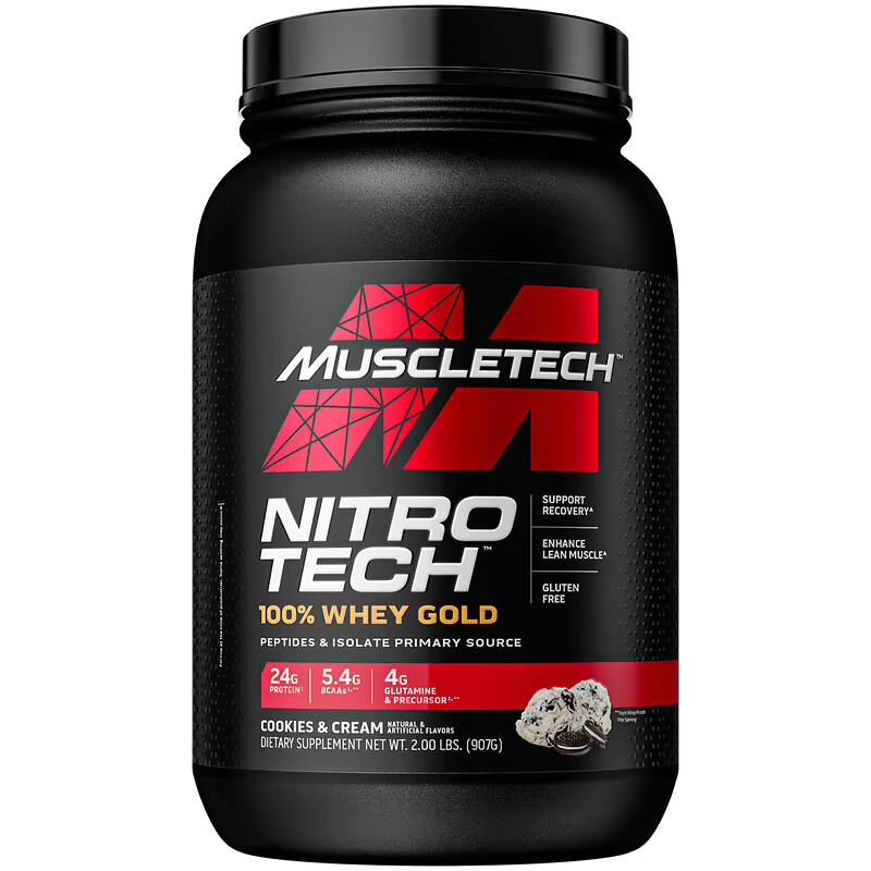 Muscletech Nitro Tech 100% Whey Gold 2.27kg Double Rich Chocolate