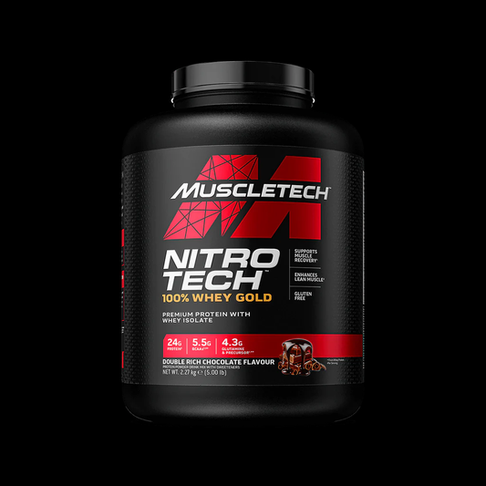 Muscletech Nitro Tech 100% Whey Gold 2.27kg Double Rich Chocolate