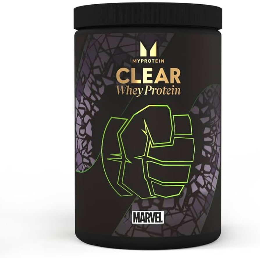 MyProtein Clear Whey Isolate 500g Marvel Black Panther - Blue Raspberry