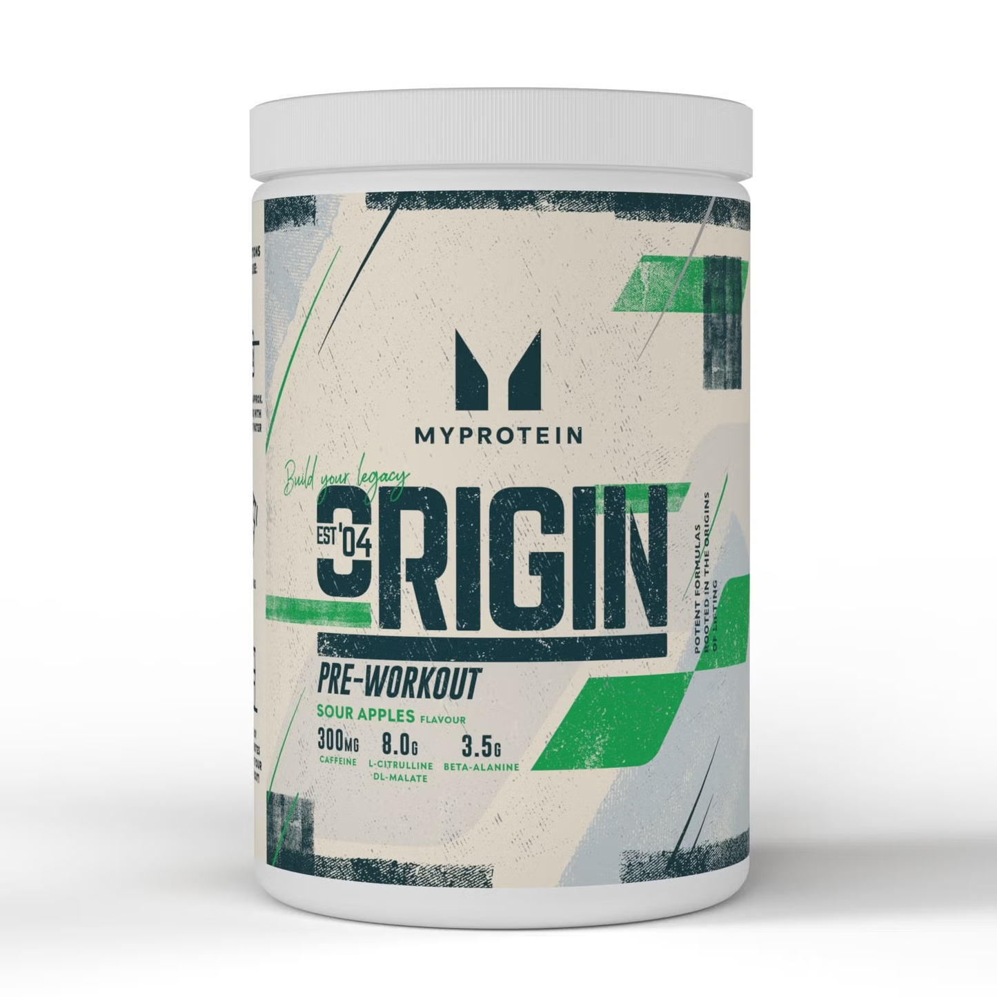 MyProtein Origin Pre-Workout 600g Blue Raspberry Fizz