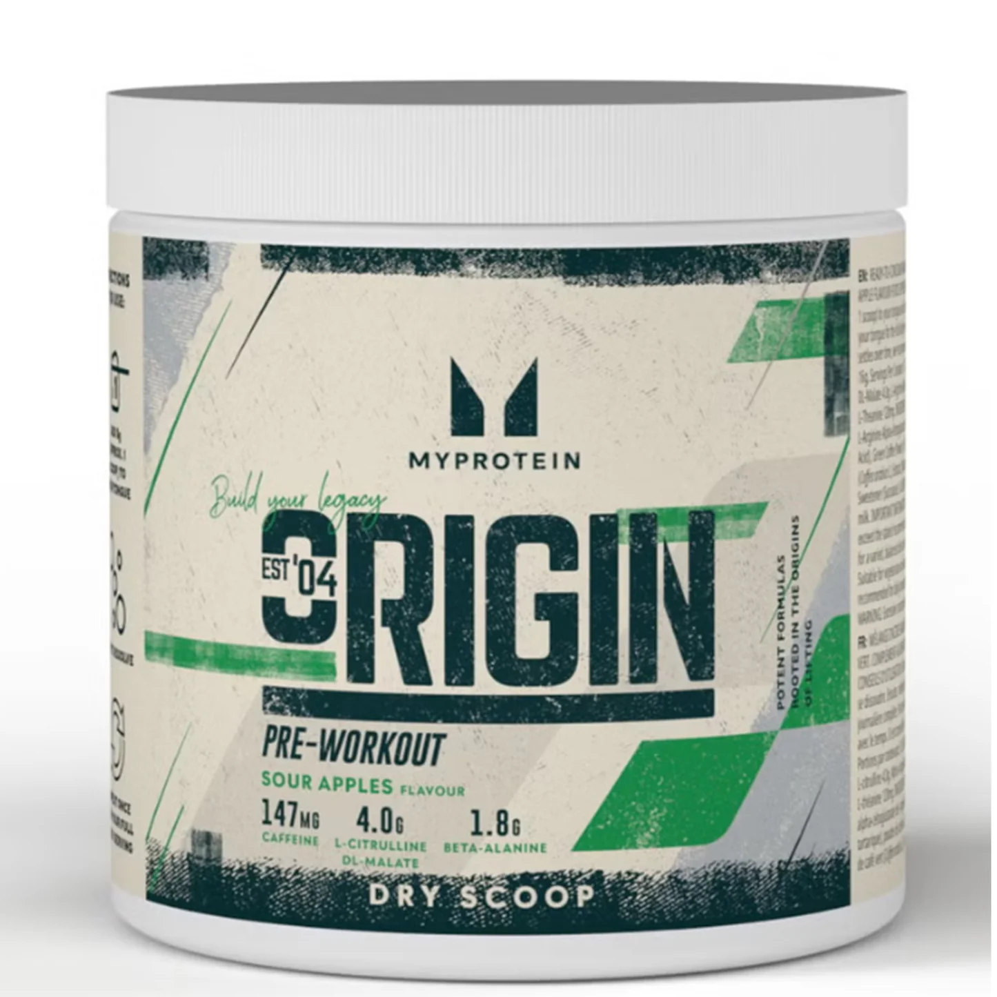 MyProtein Origin Pre-Workout Dry Scoop 288g Cherry Drops