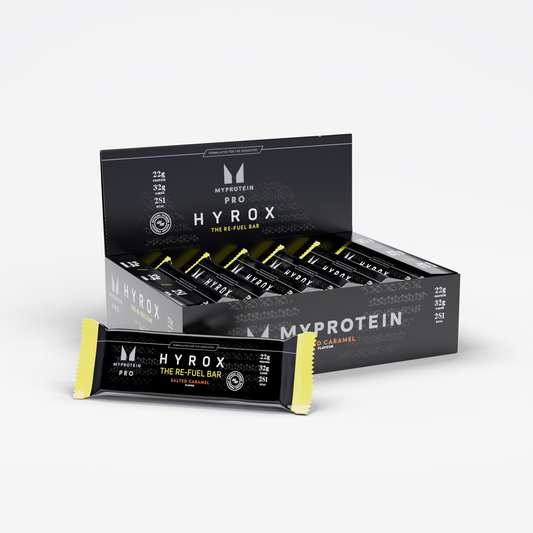MyProtein THE Re-Fuel Bar (HYROX EDITION) 12 x 80g Salted Caramel