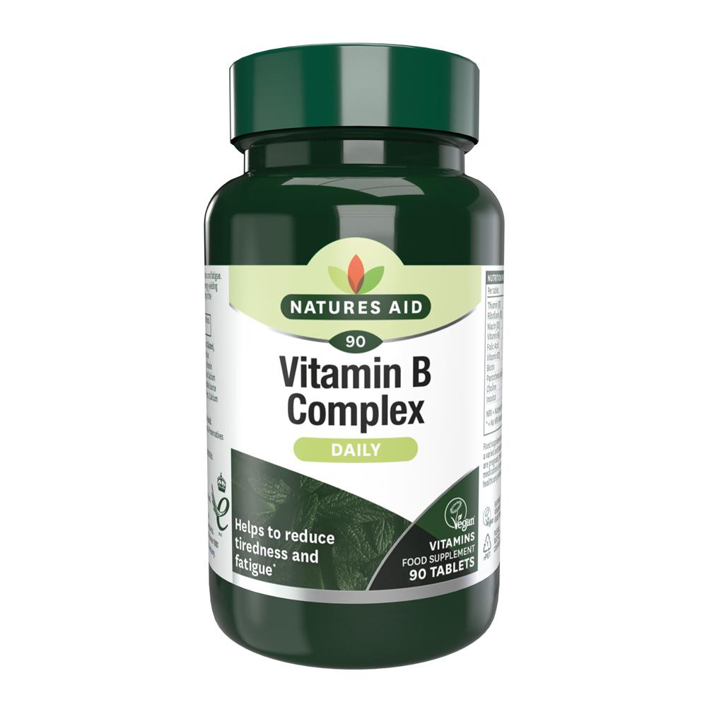 Natures Aid_Vitamin B Complex (Improved Formula) 90 Tablets