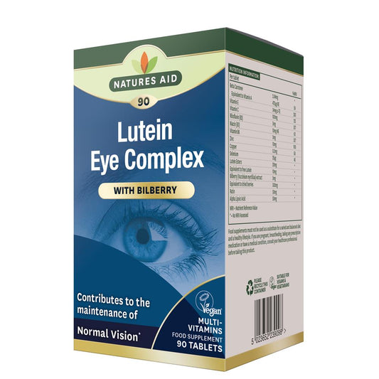 Natures Aid_Lutein Complex with Bilberry 90 Tabs