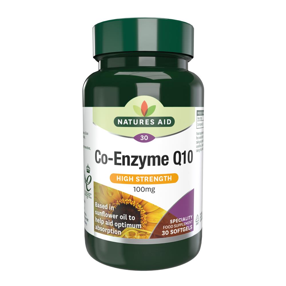 Natures Aid_Co-Q-10 - 100mg (Co Enzyme Q10) 30 Caps