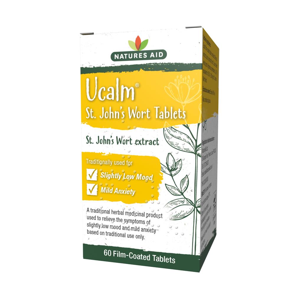 Natures Aid_Ucalm 300mg (St Johns Wort)